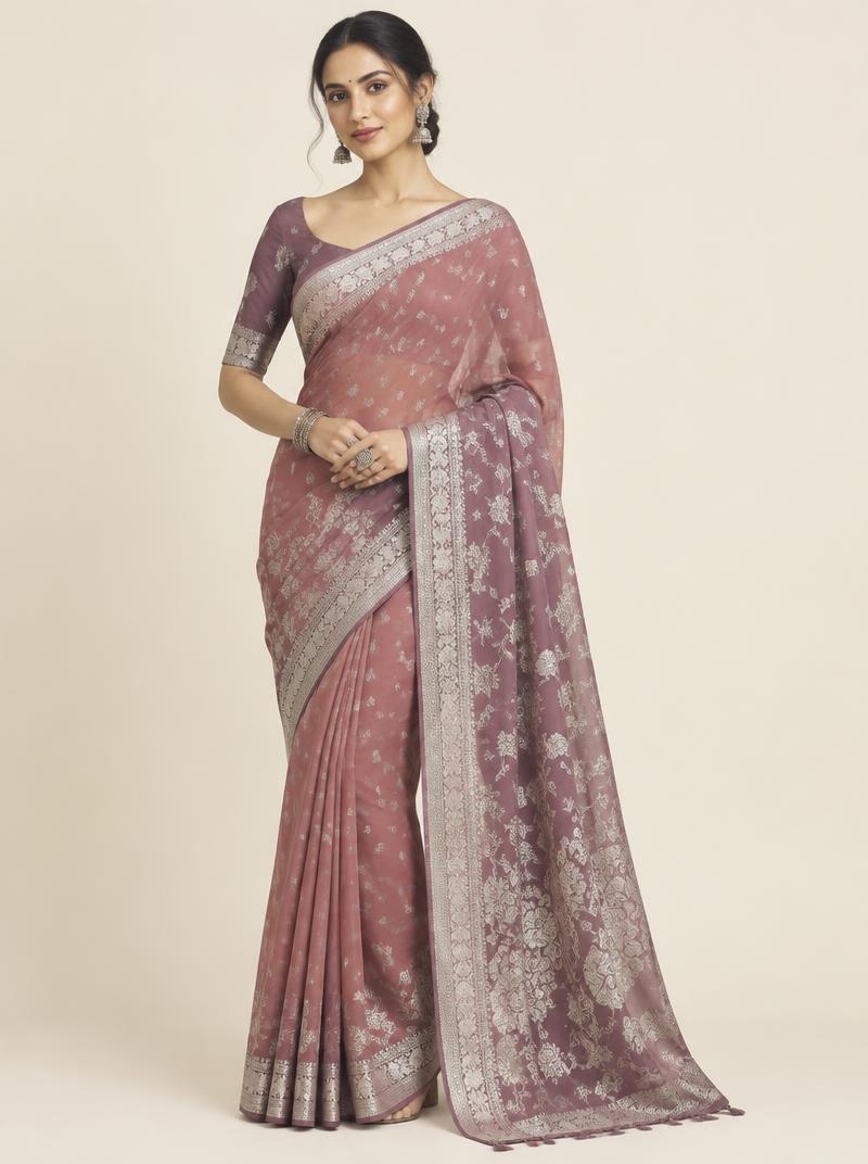 Mehr Banarasi Georgette