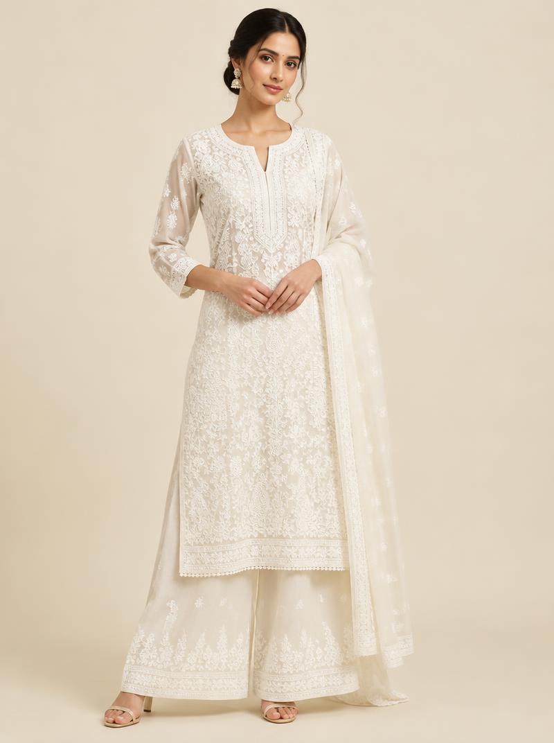 Noor Chikankari Suit